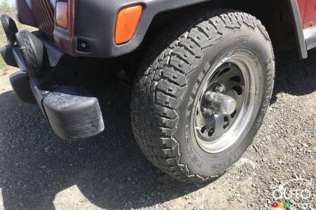 I have Nokian's new Outpost being tested on my own Jeep, for no in the mud and dirt, but soon enough in the snow!